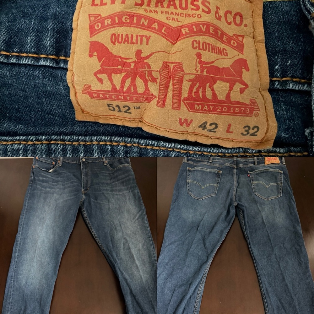 Levi's Relaxed Fit Dark Blue Jeans